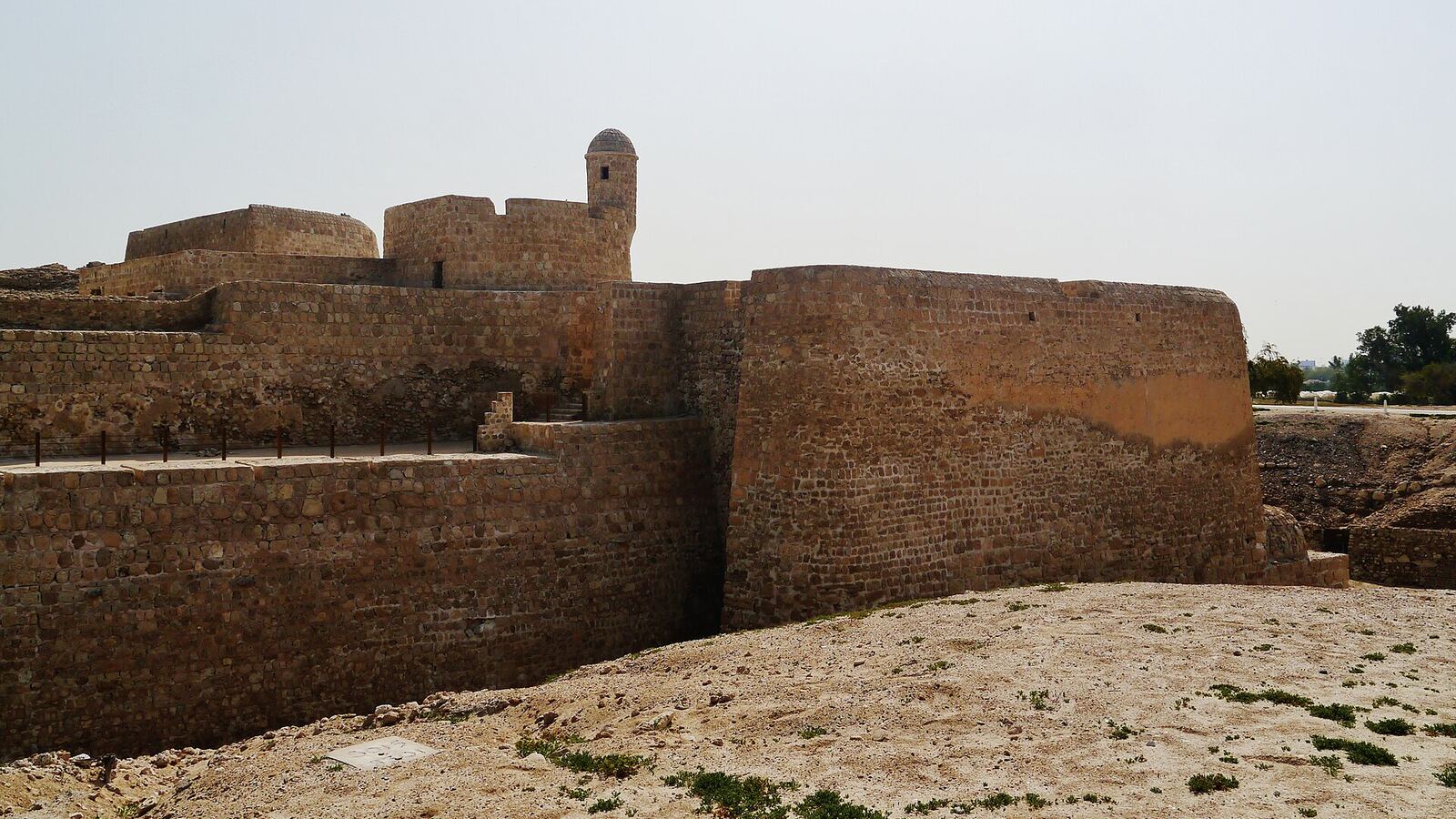 Het fort Qal'at al-Bahrain, UNESCO-werelderfgoed in Bahrein